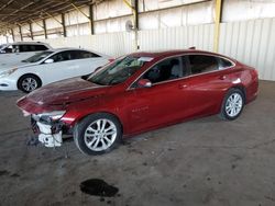 Salvage cars for sale from Copart Phoenix, AZ: 2017 Chevrolet Malibu LT