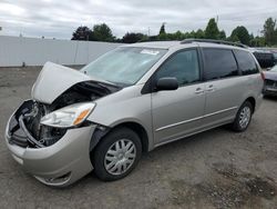 Salvage cars for sale at Portland, OR auction: 2005 Toyota Sienna CE