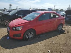 Chevrolet salvage cars for sale: 2016 Chevrolet Sonic LT