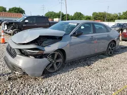 Honda salvage cars for sale: 2024 Honda Accord Hybrid Sport