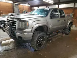 Salvage cars for sale at Ebensburg, PA auction: 2013 GMC Sierra K1500 SLE