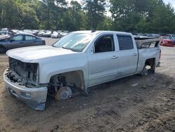 Salvage trucks for sale at Gaston, SC auction: 2015 Chevrolet Silverado K1500 LTZ