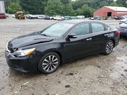 Salvage cars for sale at Mendon, MA auction: 2017 Nissan Altima 2.5