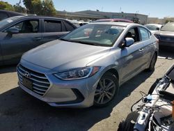 Salvage cars for sale at Martinez, CA auction: 2017 Hyundai Elantra SE