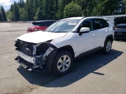 Salvage cars for sale at Arlington, WA auction: 2021 Toyota Rav4 LE