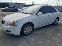 KIA Spectra EX salvage cars for sale: 2008 KIA Spectra EX