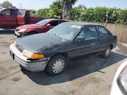 Ford Escort Vehiculos salvage en venta: 1992 Ford Escort LX