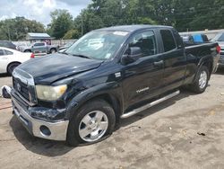 Toyota salvage cars for sale: 2007 Toyota Tundra Double Cab SR5