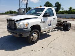 Dodge salvage cars for sale: 2007 Dodge RAM 3500 ST