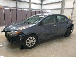 Salvage cars for sale at New Braunfels, TX auction: 2017 Toyota Corolla L