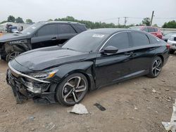 Salvage cars for sale from Copart Hillsborough, NJ: 2020 Honda Accord Sport