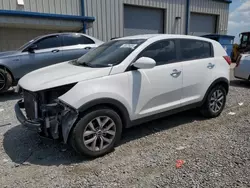 Salvage cars for sale at Earlington, KY auction: 2015 KIA Sportage LX