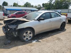 Salvage cars for sale at Wichita, KS auction: 2008 Pontiac G6 Base