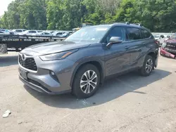 Toyota Highlander xle salvage cars for sale: 2022 Toyota Highlander XLE