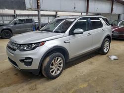 Land Rover Vehiculos salvage en venta: 2017 Land Rover Discovery Sport HSE