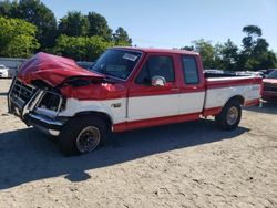 Salvage cars for sale at Hampton, VA auction: 1995 Ford F150