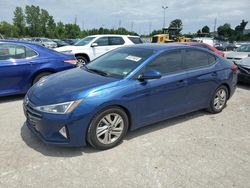 Salvage cars for sale at Bridgeton, MO auction: 2019 Hyundai Elantra SEL