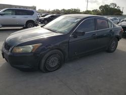 Salvage cars for sale at Wilmer, TX auction: 2010 Honda Accord LX