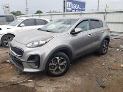 Salvage cars for sale at Chicago Heights, IL auction: 2020 KIA Sportage LX