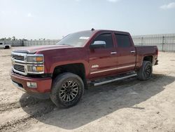 Chevrolet salvage cars for sale: 2014 Chevrolet Silverado K1500 High Country