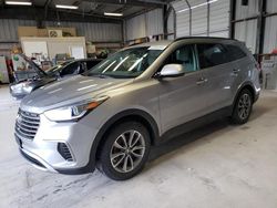 Salvage cars for sale at Rogersville, MO auction: 2018 Hyundai Santa FE SE