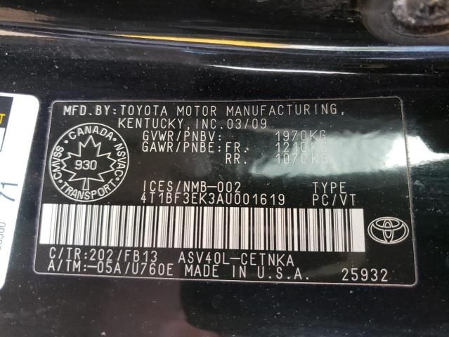 2010 Toyota Camry Base