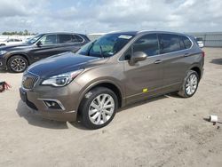 Salvage cars for sale at Houston, TX auction: 2017 Buick Envision Premium