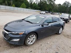 Chevrolet salvage cars for sale: 2019 Chevrolet Malibu LT