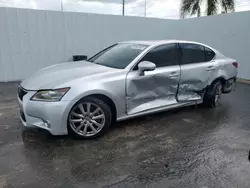 Salvage cars for sale at Riverview, FL auction: 2013 Lexus GS 350