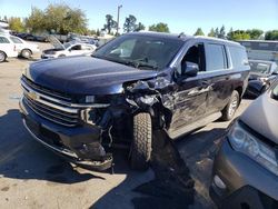 Salvage cars for sale at Woodburn, OR auction: 2022 Chevrolet Suburban K1500 LT