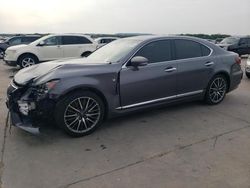 Salvage cars for sale at Grand Prairie, TX auction: 2013 Lexus LS 460