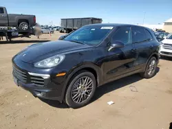 Salvage cars for sale at Brighton, CO auction: 2015 Porsche Cayenne S