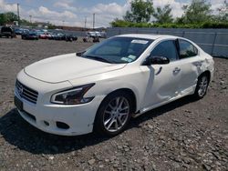 Salvage cars for sale at Marlboro, NY auction: 2011 Nissan Maxima S