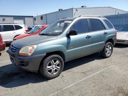 Salvage cars for sale at Vallejo, CA auction: 2007 KIA Sportage EX