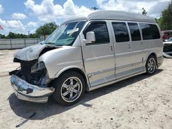 Salvage cars for sale from Copart Midway, FL: 2010 Chevrolet Express G1500 4LT