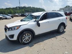 Salvage cars for sale at Louisville, KY auction: 2016 KIA Sorento LX