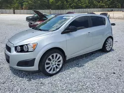 Chevrolet Vehiculos salvage en venta: 2012 Chevrolet Sonic LT