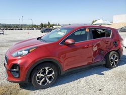 Salvage cars for sale from Copart Mentone, CA: 2021 KIA Sportage LX