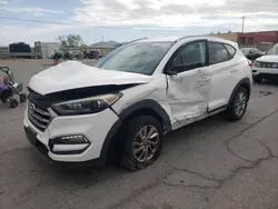 Salvage cars for sale at Anthony, TX auction: 2017 Hyundai Tucson Limited