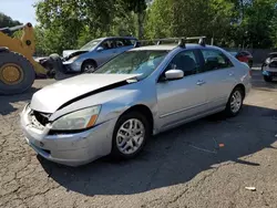 Honda Vehiculos salvage en venta: 2005 Honda Accord EX