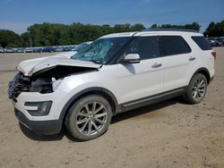 Ford salvage cars for sale: 2016 Ford Explorer Limited