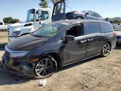 Honda salvage cars for sale: 2022 Honda Odyssey Elite