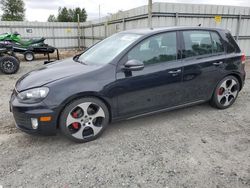 Salvage cars for sale at Arlington, WA auction: 2012 Volkswagen GTI