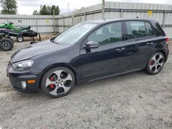 Volkswagen gti Vehiculos salvage en venta: 2012 Volkswagen GTI