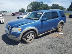 Salvage cars for sale at Gastonia, NC auction: 2009 Ford Explorer Eddie Bauer