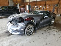 Dodge salvage cars for sale: 2000 Dodge Viper GTS