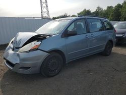 Vehiculos salvage en venta de Copart Windsor, NJ: 2009 Toyota Sienna CE