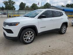 Salvage cars for sale from Copart Wichita, KS: 2022 Jeep Compass Latitude LUX