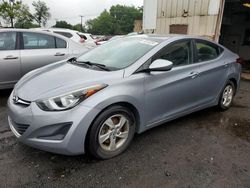 Salvage cars for sale at New Britain, CT auction: 2015 Hyundai Elantra SE