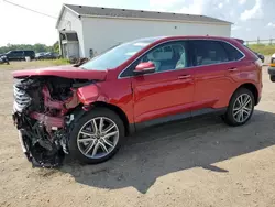 Vehiculos salvage en venta de Copart Portland, MI: 2024 Ford Edge Titanium